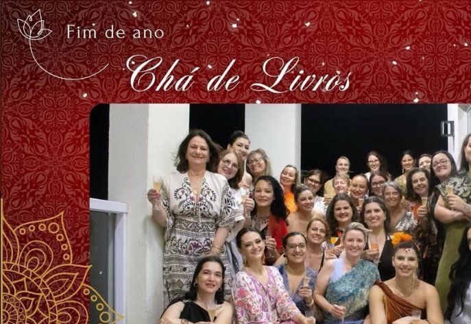 Festa de fim de ano do Chá de Livros